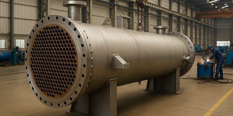 Heat Exchanger manufacturing in industrial facility